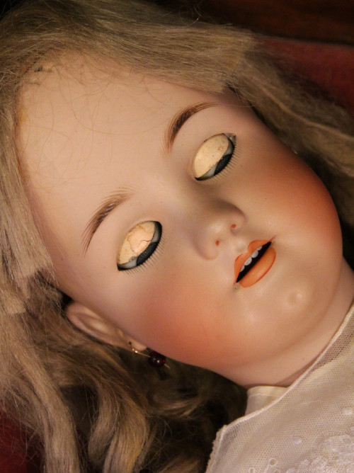 アンティーク ビスクドール ハンドヴェルク シモン&ハルビッグ 78cm Antique Doll Handwerck SImon Halbig 78cm