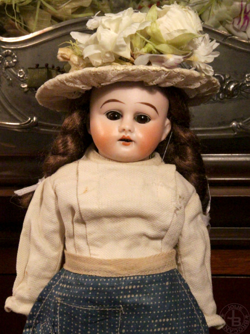 アンティークビスクドール Heubach 1900 Antique Bisque Doll Heubach 1900