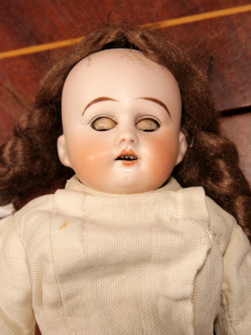 アンティークビスクドール Heubach 1900 Antique Bisque Doll Heubach 1900