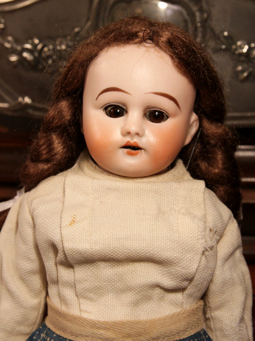 アンティークビスクドール Heubach 1900 Antique Bisque Doll Heubach 1900