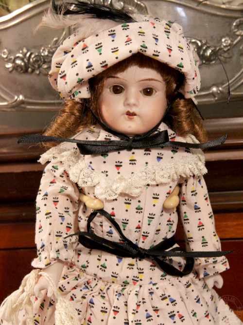 アンティークビスクドール Heubach 1900 Antique Bisque Doll Heubach 1900