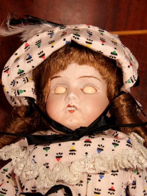 アンティークビスクドール Heubach 1900 Antique Bisque Doll Heubach 1900