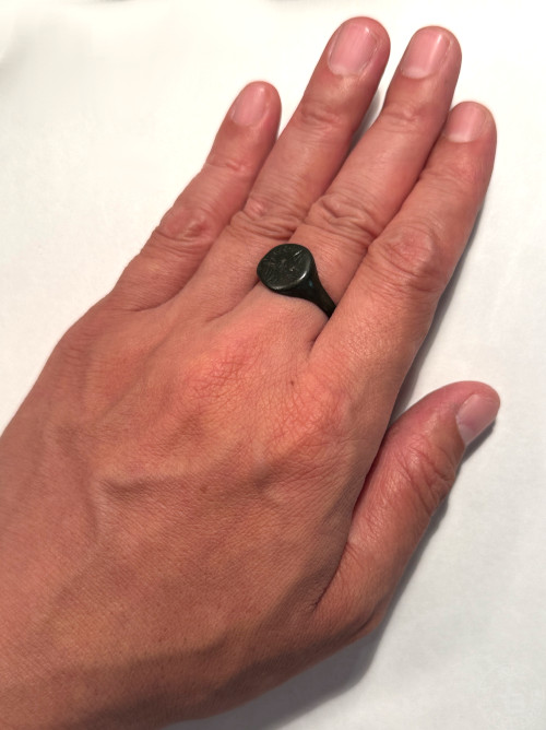 古代ローマ ブロンズ リング Ancient roma bronze ring
