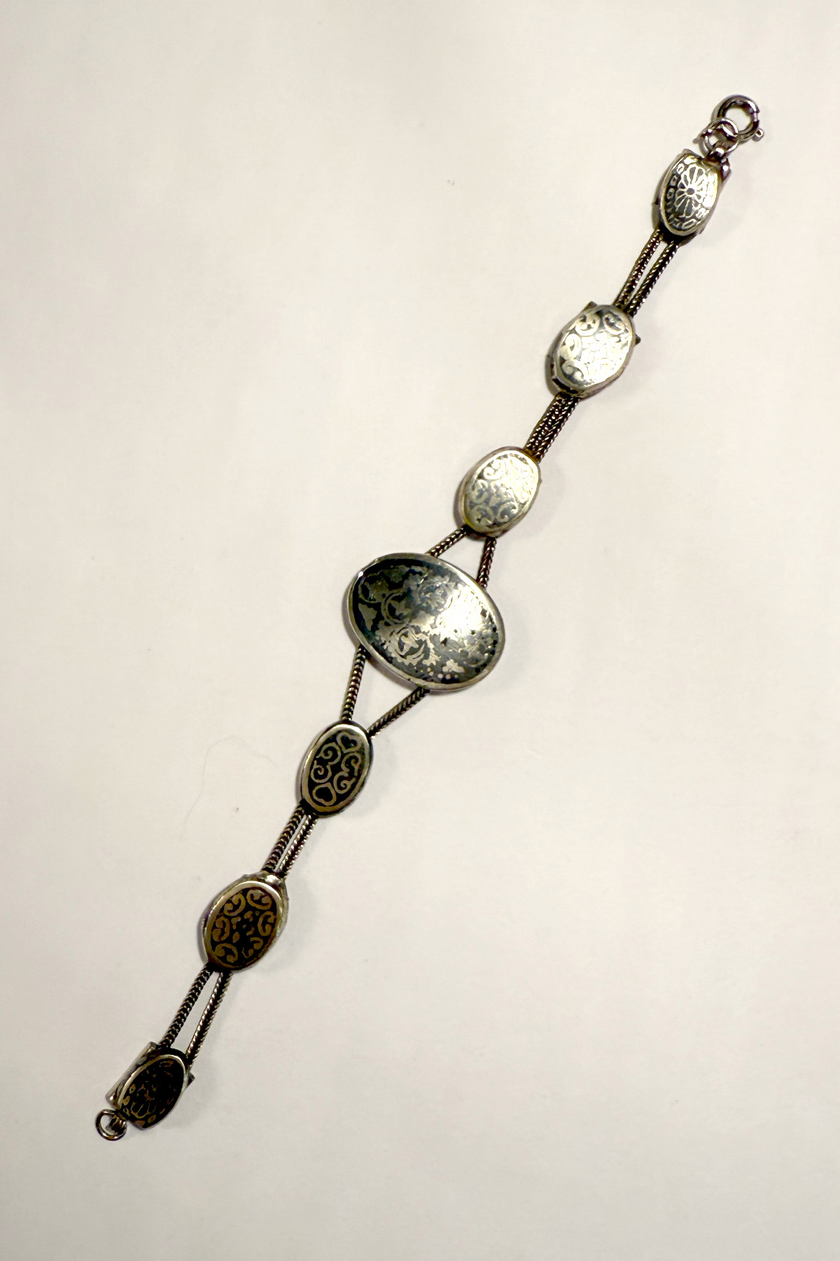 ニエロ ブレスレット antique niello bracelet