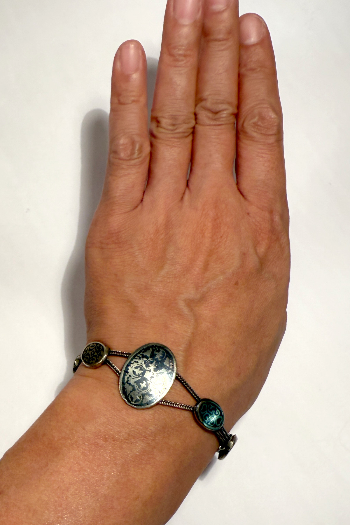 ニエロ ブレスレット antique niello bracelet
