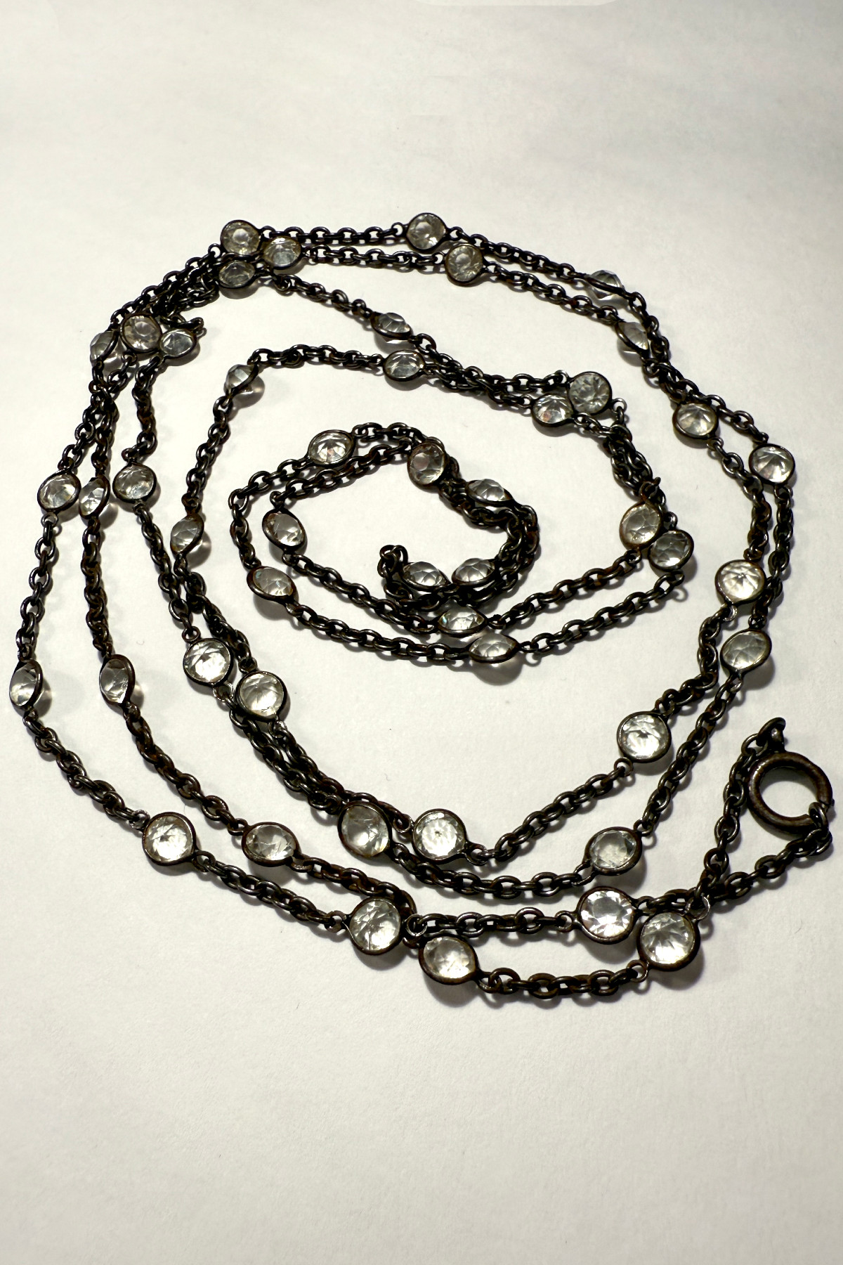 Antique Gunmetal Necklace