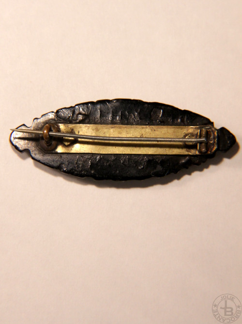 アンティーク ヴィクトリアン ジェット ブローチ antique victorian jet brooch