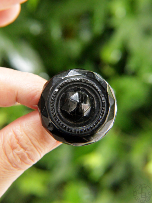 アンティーク ヴィクトリアン ジェット ブローチ antique victorian jet brooch