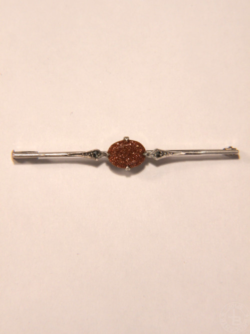 アールデコ フレンチバーブローチ Art Deoco French brooch