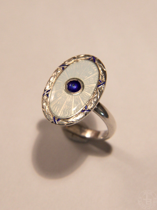 Antique silver ring