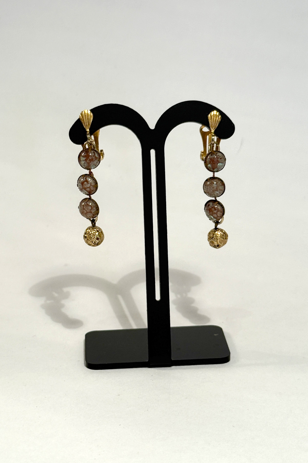 Saphiret Glass Earring