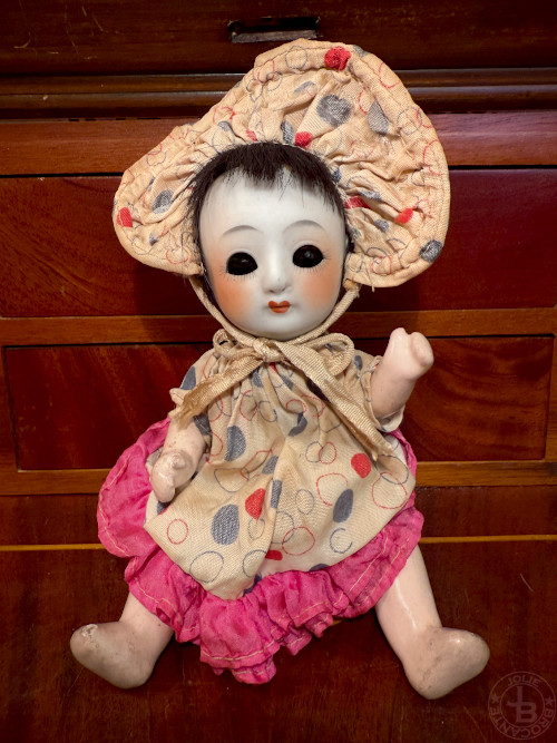 サクラビスク 山大 Antique Japanese Bisque doll
