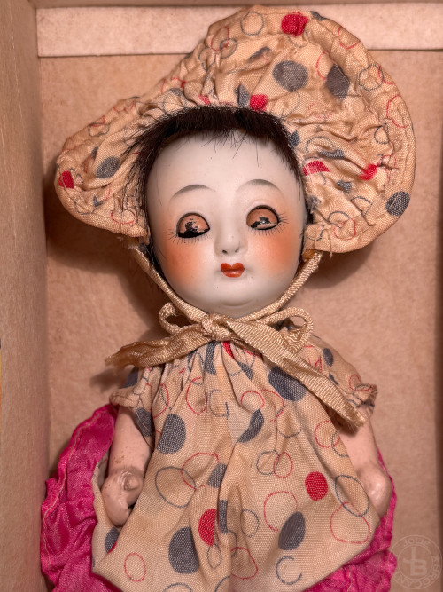サクラビスク 山大 Antique Japanese Bisque doll
