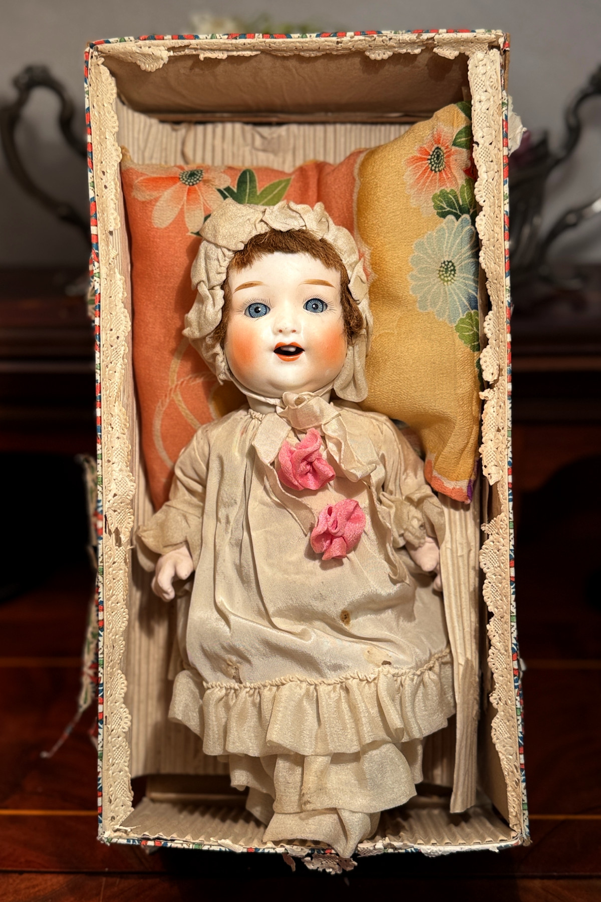 Antique Japanese Bisque Doll