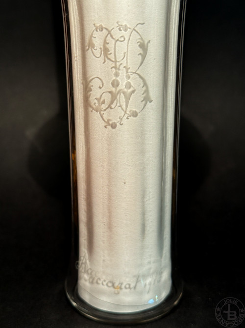 アンティーク バカラ 金彩 花瓶 antique baccarat Vase