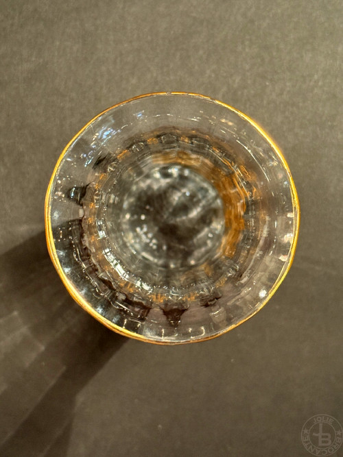アンティーク バカラ 金彩 花瓶 antique baccarat Vase
