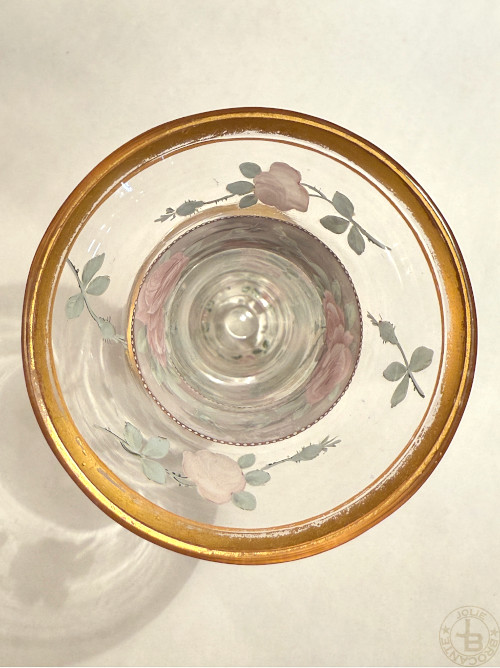 アンティーク エナメル彩 花瓶 Antique Vase enamel