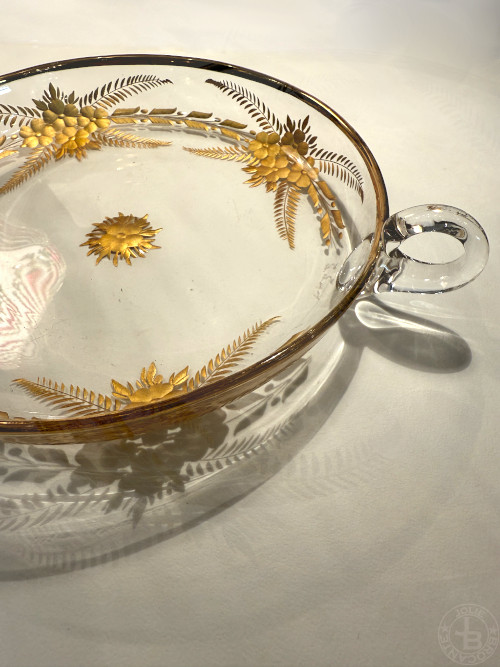 Antique Bohemia Glass