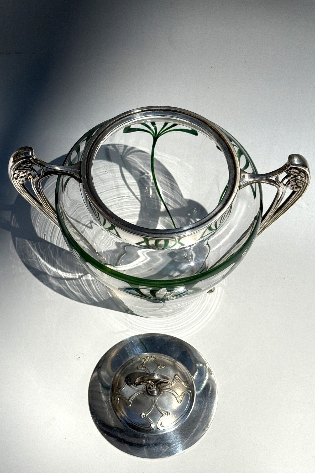 Art nouveau WMF Biscuit Barrel Art nouveau WMF Biscuit Barrel