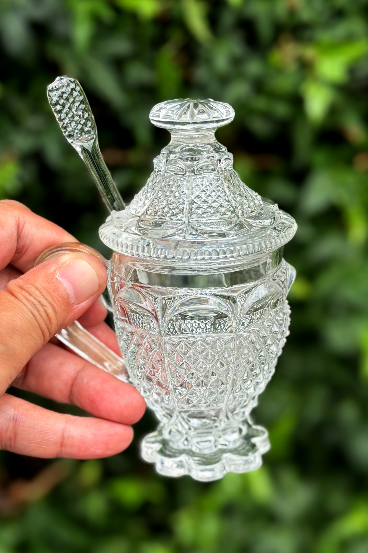 Vintage Glass pot