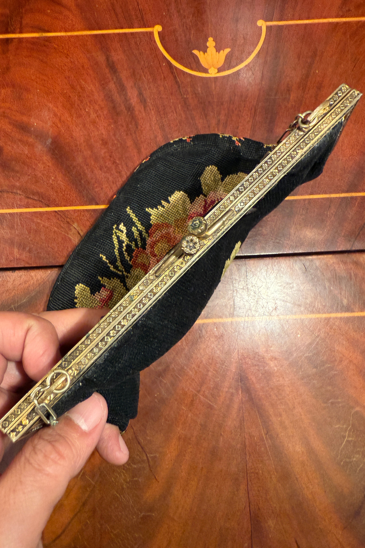 Vintage Needle point bag ヴィンテージ ニードルポイントバッグ